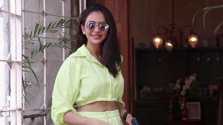 Rakul Preet Singh, Lakshmi Manchu and Jackky Bhagnani at friends birthday party in Bandra