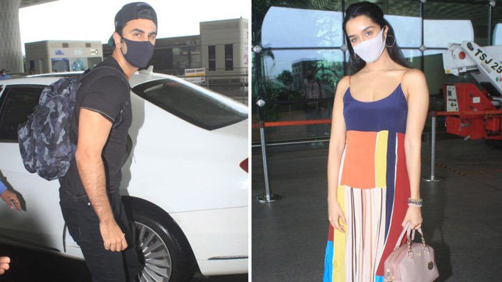 Ranbir Kapoor, Shraddha Kapoor and others snapped at the airport