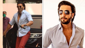 Ranveer Singh gives major style inspiration in light blue shirt and flared printed pants