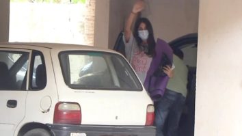 Rhea Chakraborty spotted post-yoga session in Bandra