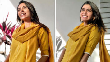 Samantha Akkineni looks radiant in affordable mustard yellow kurta