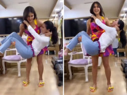 Sara Ali Khan does deadlifts inside vanity van with a hilarious twist