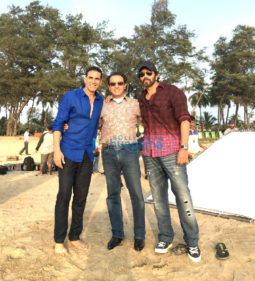 On The Sets Of The Movie Sooryavanshi