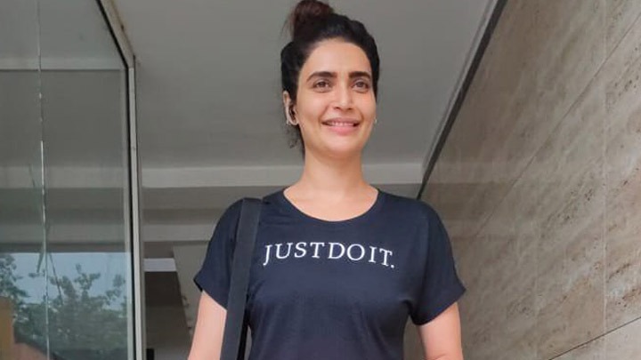 Spotted – Karishma Tanna at gym in Andheri