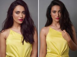 Surbhi Jyoti is a bright sunflower in all yellow dress worth Rs. 9k