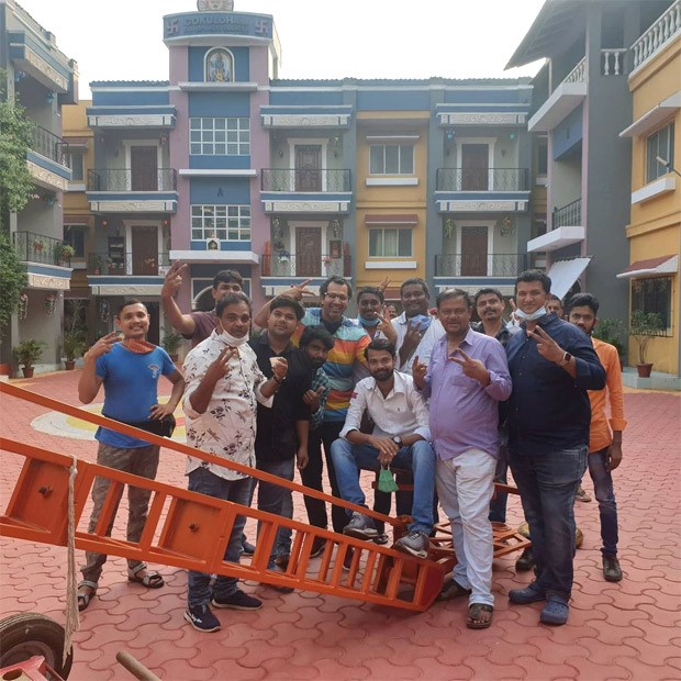Taarak Mehta Ka Ooltah Chashmah's crew returns to Gokuldham society after wrapping up the shoot in Gujarat