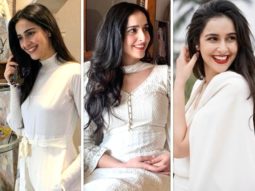 Take style cues on how to style your whites from Raksha Bandhan actress Sadia Khateeb