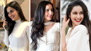 Take style cues on how to style your whites from Raksha Bandhan actress Sadia Khateeb