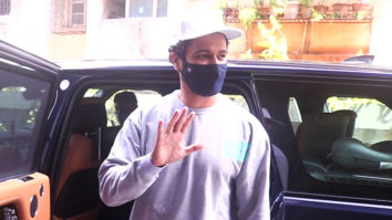 Vicky Kaushal spotted post-meeting in Santacruz