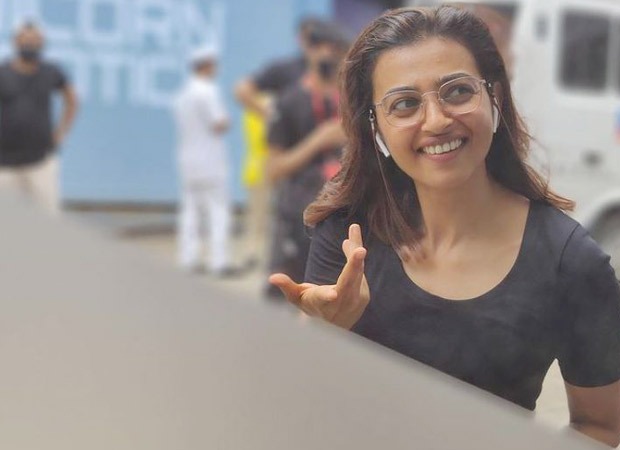 Radhika Apte is back on the film set and her latest picture on social media shows she's the happiest!