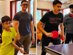 Aamir Khan and Naga Chaitanya enjoy a Table Tennis tournament with the unit of Laal Singh Chaddha, see pictures!