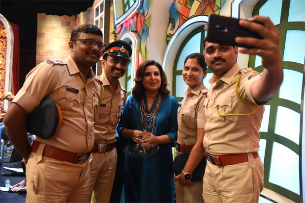 Zee Comedy Factory puts a big smile on the faces of Mumbai police at its premiere episode