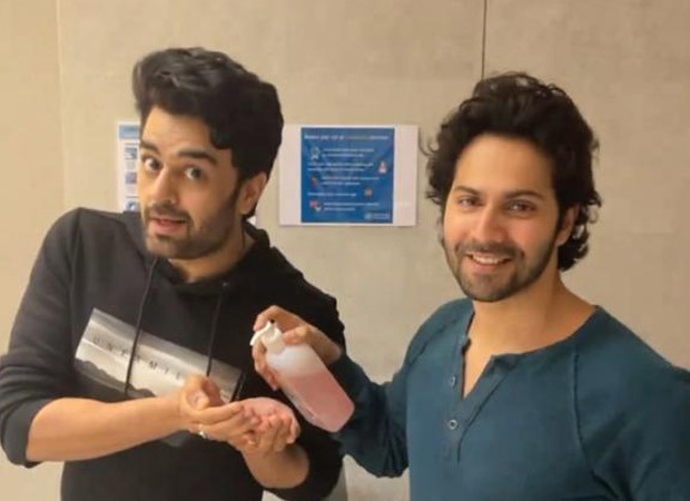 Varun Dhawan and Maniesh Paul offer sneak-peek into their filmy fun gearing up for Jug Jugg Jeeyo