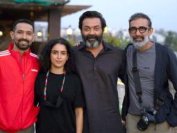 Vikrant Massey, Sanya Malhotra, and Bobby Deol wrap up the shoot of Love Hostel