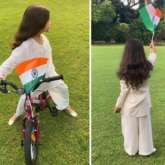 Ghajini actress Asin gives a sneak peek of her daughter Arin celebrating 75th Independence Day