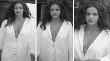Aisha Sharma gives a smouldering expression for her latest monochrome pictures!