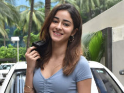 Ananya Panday spotted at T-Series office in Andheri
