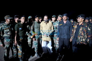 On the sets of the movie Bhuj – The Pride Of India