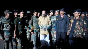 On the sets of the movie Bhuj – The Pride Of India