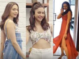 From a backless jumpsuit to a breezy maxi dress, Rakul Preet Singh displays her fashion choices in latest Instagram reel