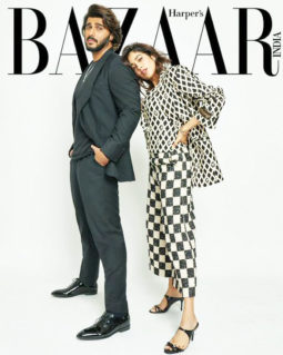 Arjun Kapoor And Janhvi Kapoor On The Covers Of Harper's Bazaar