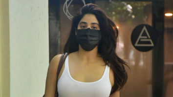 Janhvi Kapoor snapped at gym in Bandra