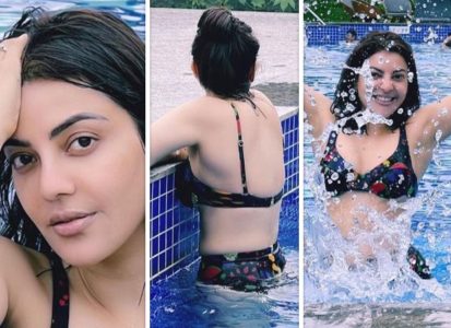 Kajal And Ajay Sex - Kajal Aggarwal is an absolute water baby as she looks radiant in an Ookioh  bikini worth Rs.7,000 : Bollywood News - Bollywood Hungama