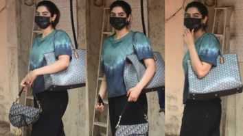 Khushi Kapoor steps out for Pilates class with bags worth over Rs. 6 lakh