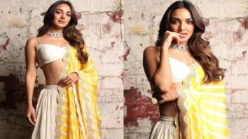 Kiara Advani shines bright like a sunflower in latest pictures from the sets of The Kapil Sharma show