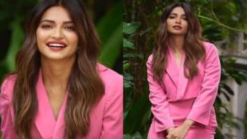 Kriti Kharbanda channels major ‘pretty in pink’ vibes in a bubble pink blazer