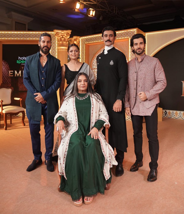 Kunal Kapoor, Shabana Azmi, Drashti Dhami, Dino Morea, Aditya Seal, Sahher Bamba launch Disney+ Hotstar series The Empire Kunal Kapoor, Shabana Azmi, Drashti Dhami, Dino Morea, Aditya Seal, Sahher Bamba launch Disney+ Hotstar series The Empire