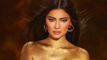 Kylie Jenner goes topless with shimmery body paint to promote her birthday make up collection
