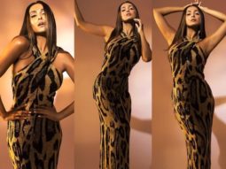 Malaika Arora flaunts her curves in halter neck bodycon dress from Naeem Khan’s 2021 Spring collection