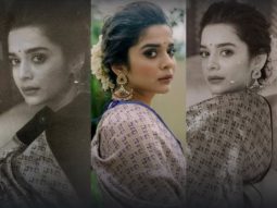 Mithila Palkar looks royal in a silk saree from Raw Mango worth Rs.42,800