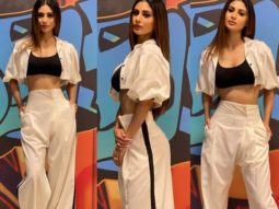Mouni Roy slays in a super chic street style look while flaunting her toned midriff