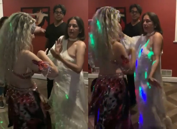 Neena Gupta grooves to Kartik Aaryan-Kriti Sanon's 'Coca-Cola' from Luka Chuppi in the USA