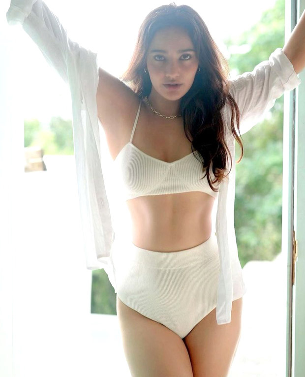 Neha Sharma looks drop dead gorgeous in an all-white bikini