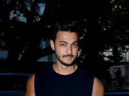 Photos: Aayush Sharma and Sophie Choudry snapped at in Bandra