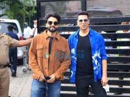 Photos: Akshay Kumar, Jackky Bhagnani and Kiara Advani snapped at private airport