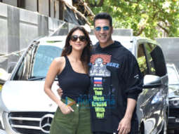 Photos: Akshay Kumar and Vaani Kapoor snapped promoting their film Bellbottom