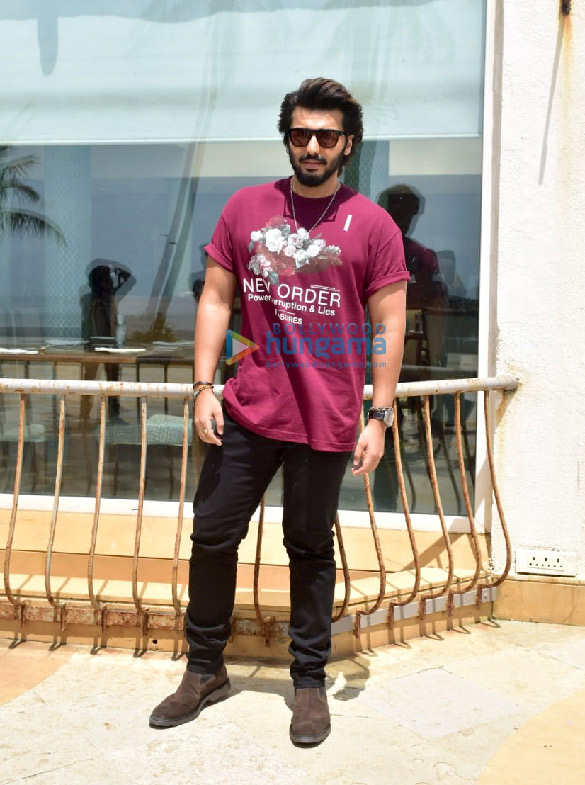 photos arjun kapoor snapped during bhoot police promotions 2