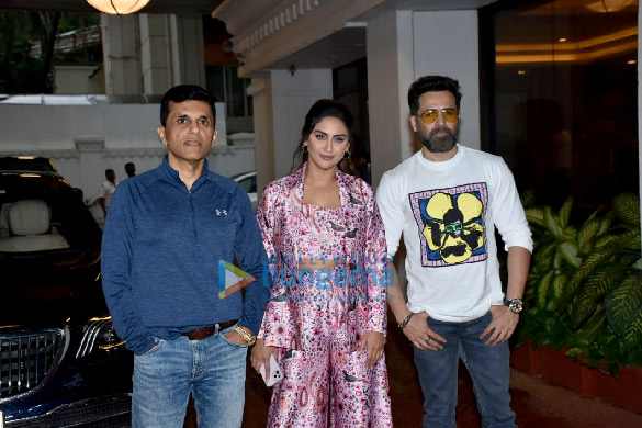 photos emraan hashmi krystle dsouza and anand pandit snapped promoting the film chehre 6