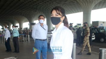 Photos: Jacqueline Fernandez, Mrunal Thakur, Kriti Kharbanda and Pulkit Samrat snapped at the airport