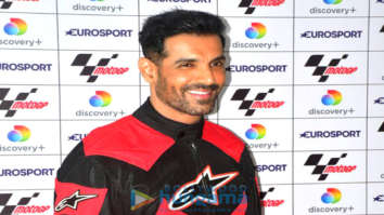 Photos: John Abraham snapped at Eurosport India event at Discovery Communication India office