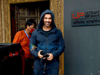 Photos: John Abraham snapped in Bandra