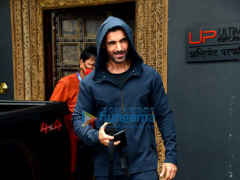 Photos: John Abraham snapped in Bandra