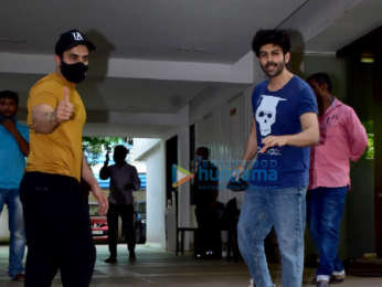 Photos: Kartik Aaryan and Sunny Singh snapped in Juhu