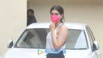 Photos: Khushi Kapoor spotted at the gym in Santacruz