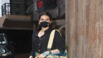 Photos: Kriti Sanon snapped at Nikhil Dwivedi’s office in Juhu
