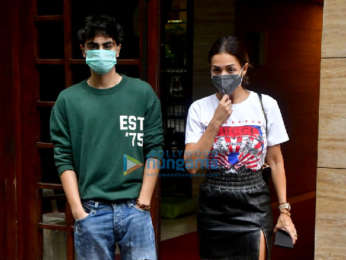 Photos: Malaika Arora, Amrita Arora and Arbaaz Khan snapped at Olive